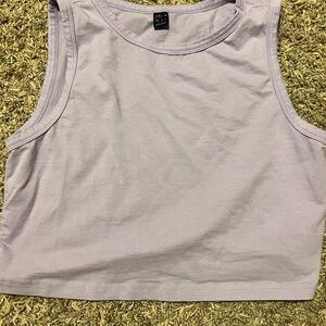 SHEIN purple tank top. smoke free home